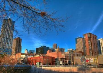 Picture of Downtown Lodo from Platte River